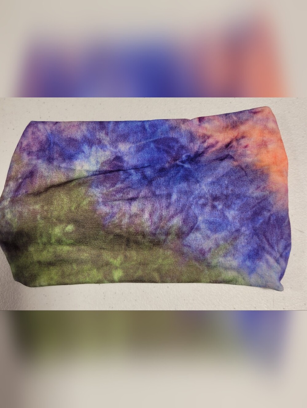 Tie-Dye Multicolor Stretch Headband - Women’s Hair Accessory